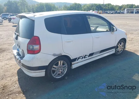 2007 Honda Fit Sport z USA, uszkodzony, nr VIN JHMGD38647S034243